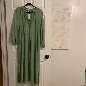 H+M Maxi Dress in Green size M